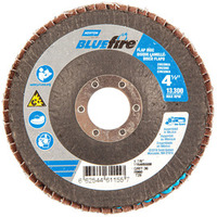 NORTON: 4-1/2 X 7/8 NORTON FLAP DISCS AND MERIT POWERFLEX FLAP, 36 GRIT